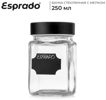 Esprado банка Fresco, стекло