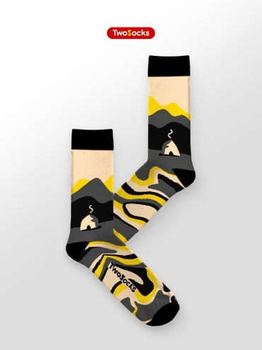 Носки TwoSocks 1 пара черный 38-42