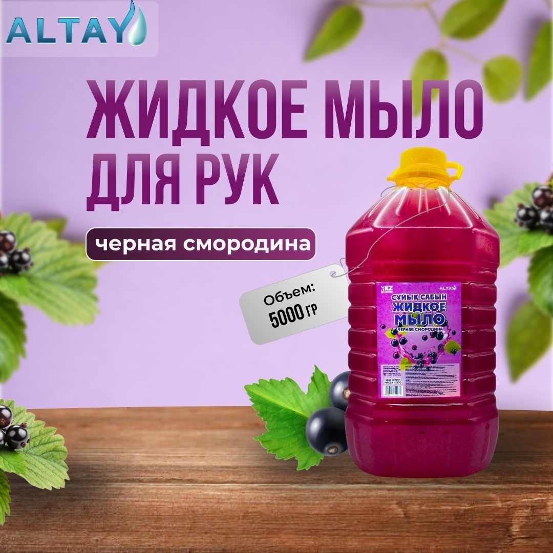 Жидкое мыло туалетное Altay «Черная смородина», 5 л