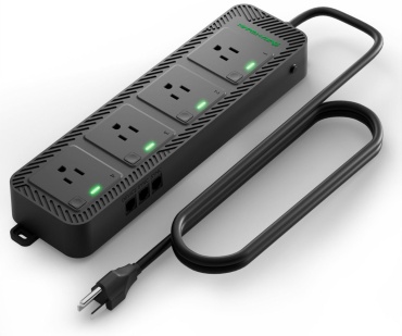 Сетевой фильтр MARS HYDRO Smart Power Strip (Розетка-таймер на 4 устройства) Mars Hydro, 2.5 м