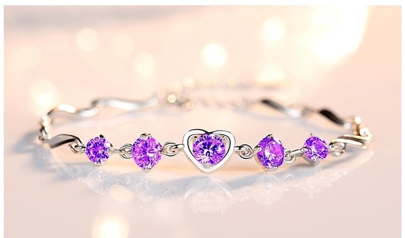 Браслет длина 16 см бижутерный сплав, кристаллы Swarovski
