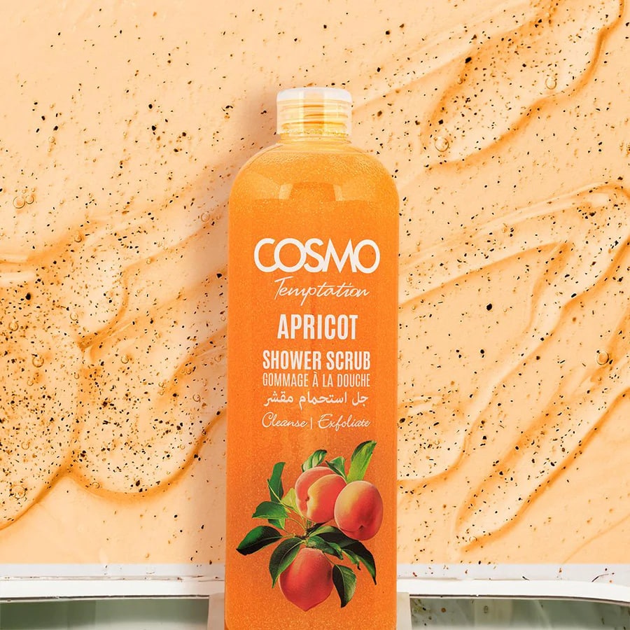 Cosmo скраб Cosmo Shower Scrub - Abricot - Скраб для душа - Абрикос 1000 мг для тела 1000 мл