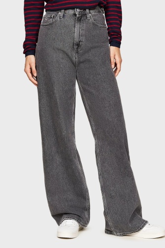 Джинсы прямые Tommy Jeans серый