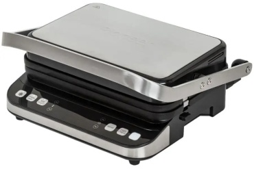 Гриль Pioneer GR1022E черный, серебристый