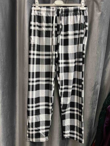 Брюки PJM HomeWear черный, белый