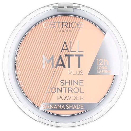 Пудра Catrice All Matt Plus сухая 010 Transparent светло-бежевый