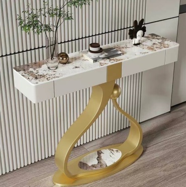 Консоль 0270ck, 100х35x92 см, мультиколор, золотой