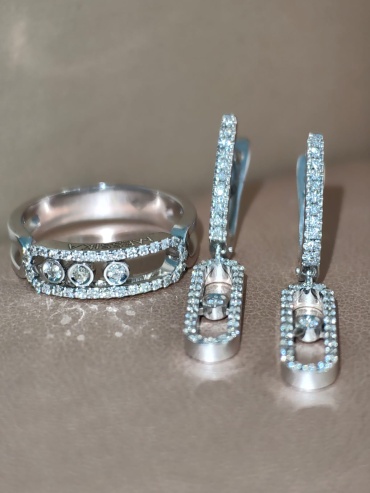DARID JEWELLERY 134:080 вес 8.86 г золото, бриллиант