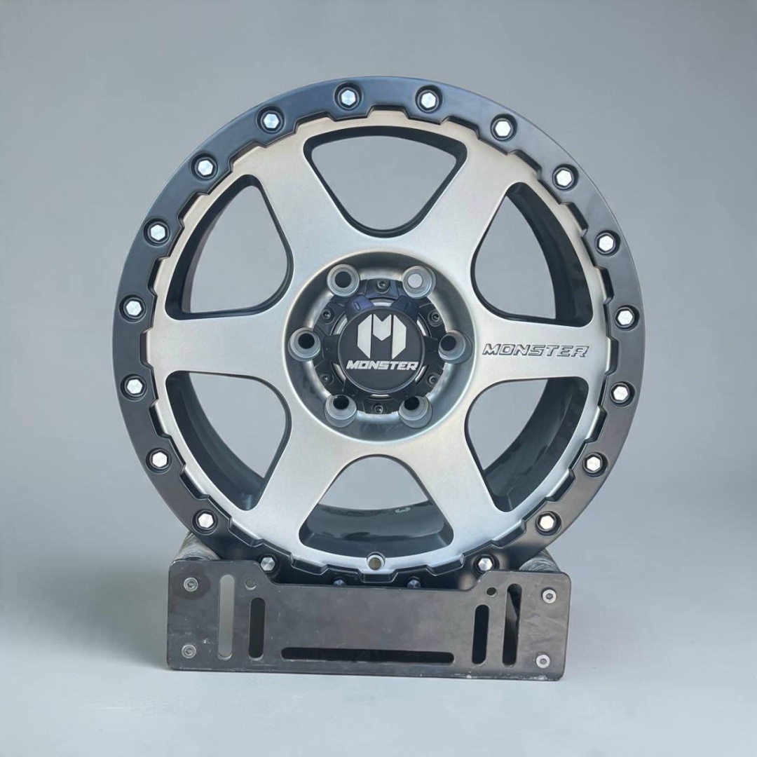 Top Grade IBR1043 8.5x17/6x139.7 D106.1 ET30 4 диска серебристый, серый матовый, серый, черный
