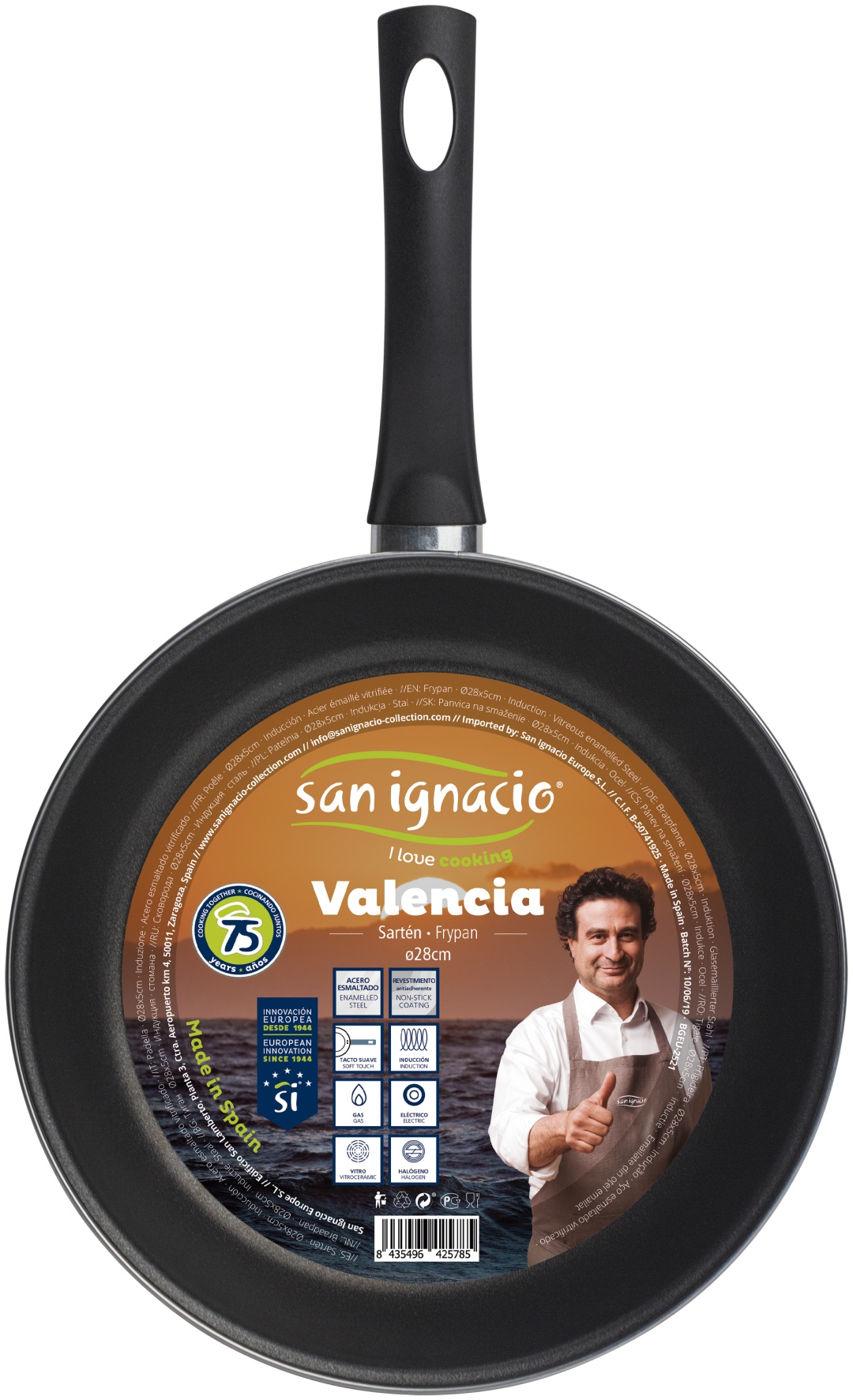 Сковорода San Ignacio Valencia BGEU-2521 28х5 cm