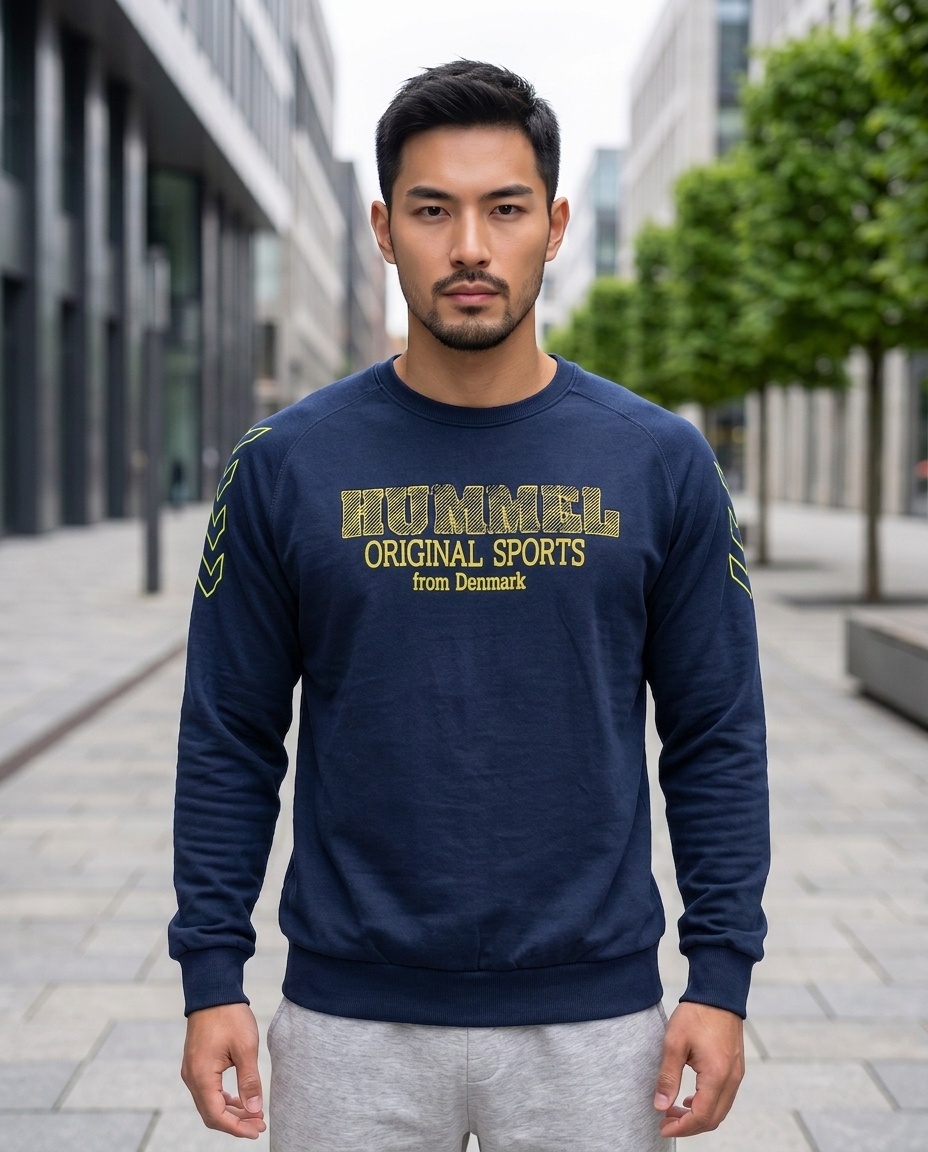 Свитшот Hummel синий