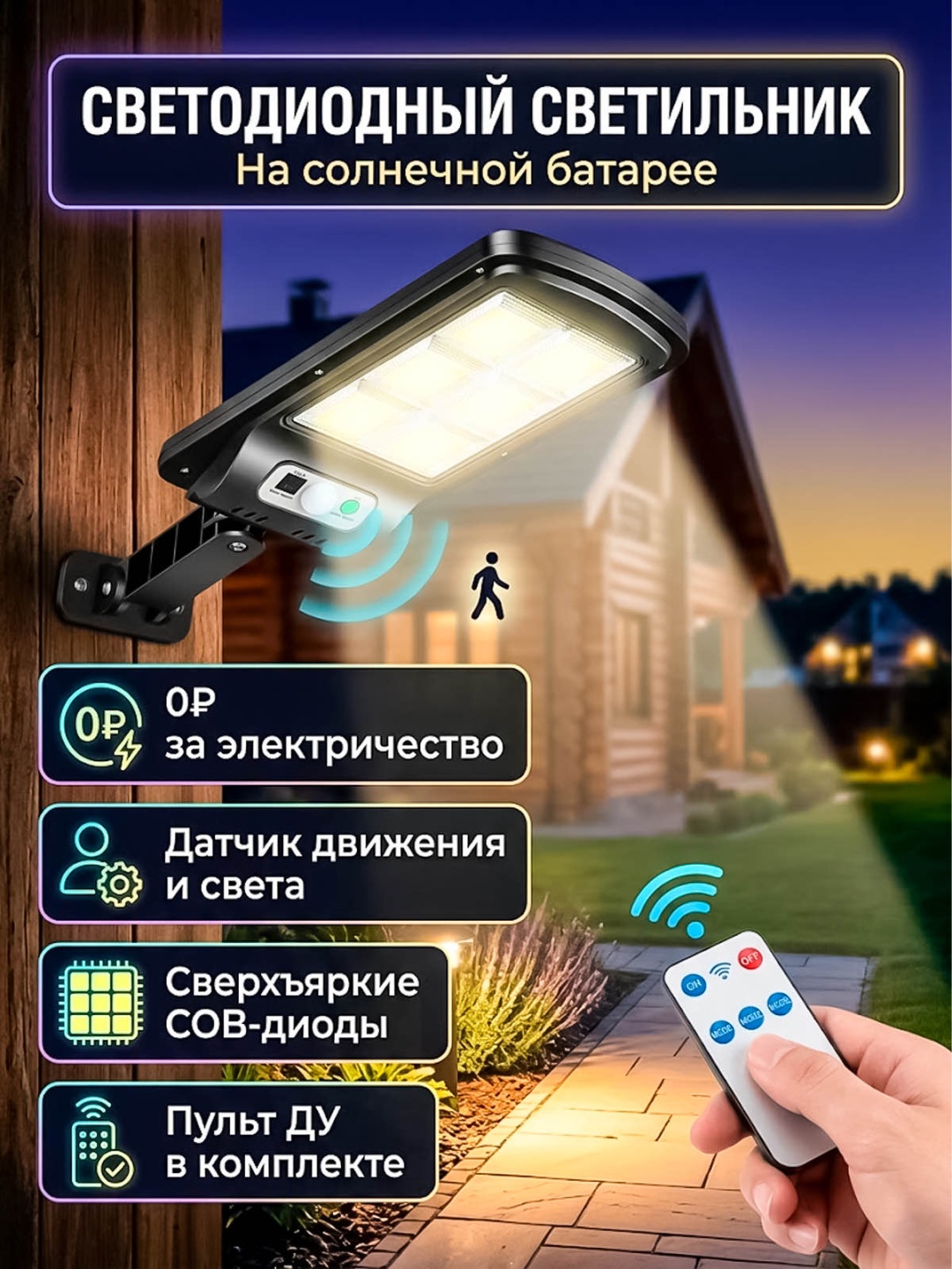 Уличный светильник настенное 30 см