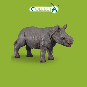 Фигурка Collecta Детёныш Белого носорога 4 см 1 шт