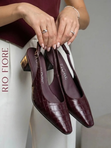 Туфли RIO FIORE бордовый