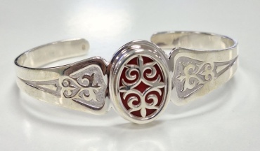 HandMade HANDMADE TDS925 198 длина 19.5 см, вес 25 г серебро, плетение отсутствует