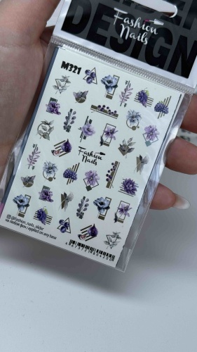 Fashion Nails слайдеры М321 1 шт