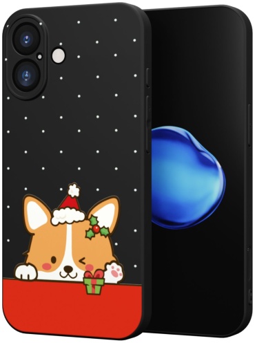 Чехол Mcover для Apple iPhone 16 рисунок