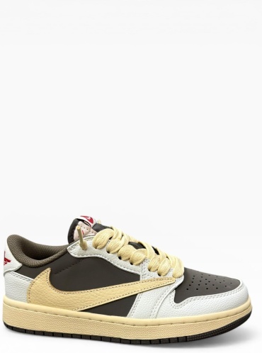 Кроссовки Nike AIR JORDAN 1 LOW OG SP бежевый