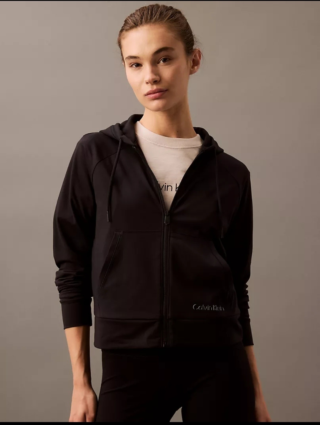 Худи Calvin Klein черный