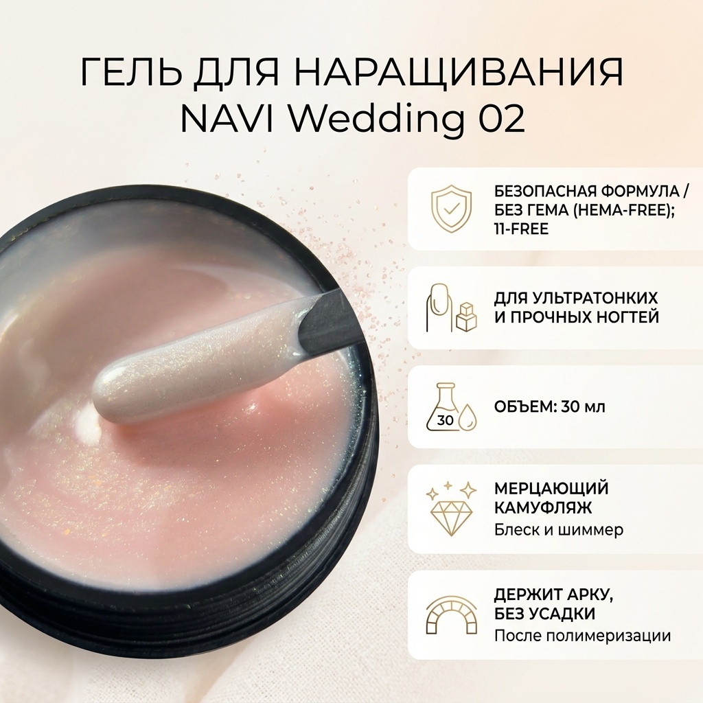 NAVI гель Wedding 02 30 мл