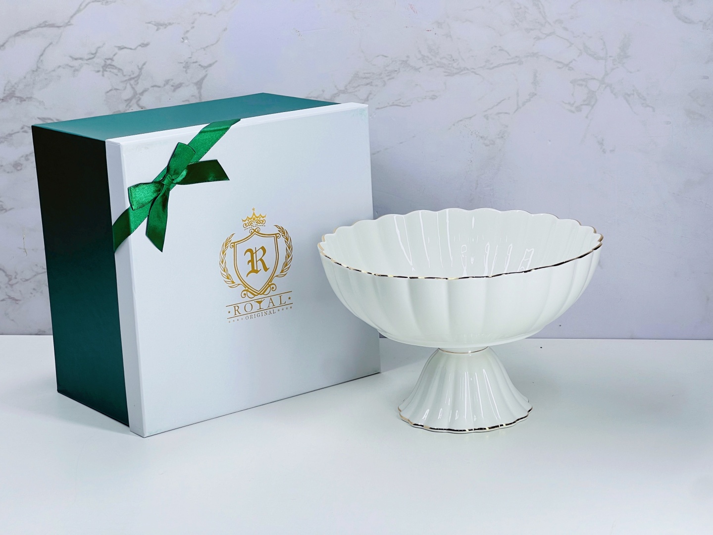 Фруктовница Royal Original 1 шт, фарфор, 25х25 см