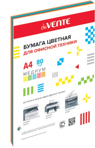 DeVENTE бумага "Медиум" 2072812, A4, 50 шт, матовое покрытие