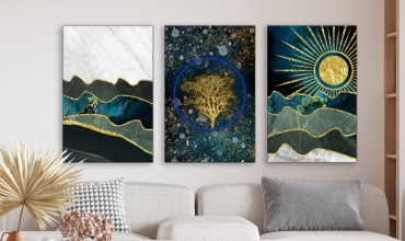 Room Art KZ модульная картина Модульная картина абстрактная олень живопись 200x100 см