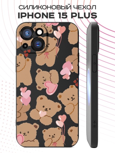 Чехол для Apple iPhone 15 Plus рисунок