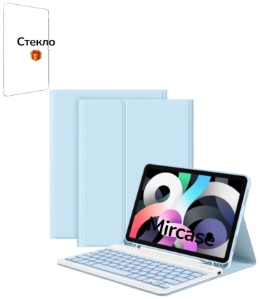 Чехол Mircase для Xiaomi Pad 8, Pad 8 Pro 11.2 дюйм голубой