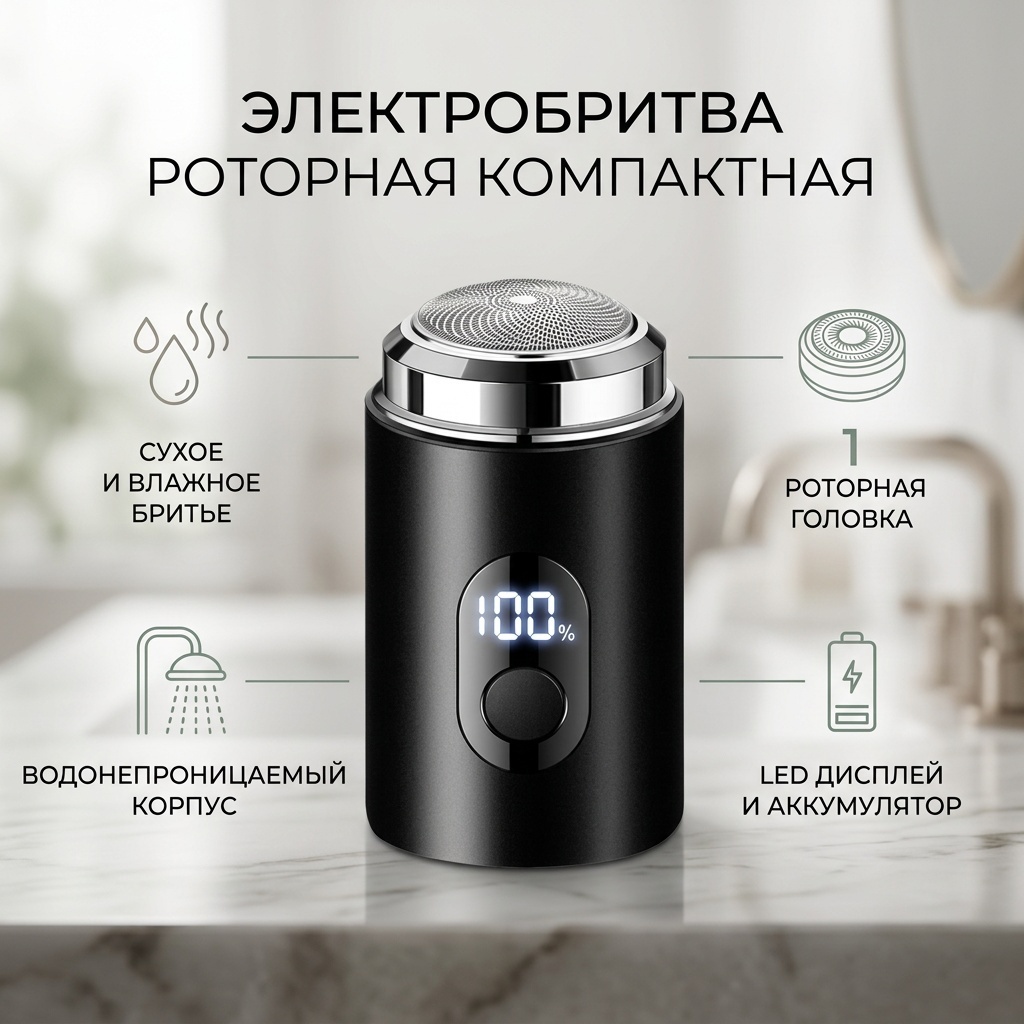 Электробритва 30405060_739542130 роторная