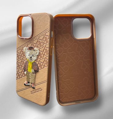Чехол Santa Barbara Polo & Racquet Club для Apple iPhone 15 коричневый
