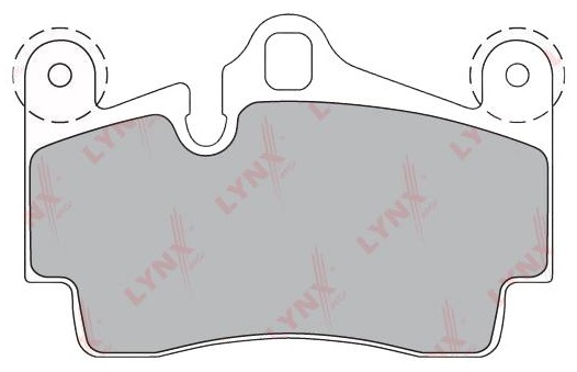 Колодки LYNXauto BD8007