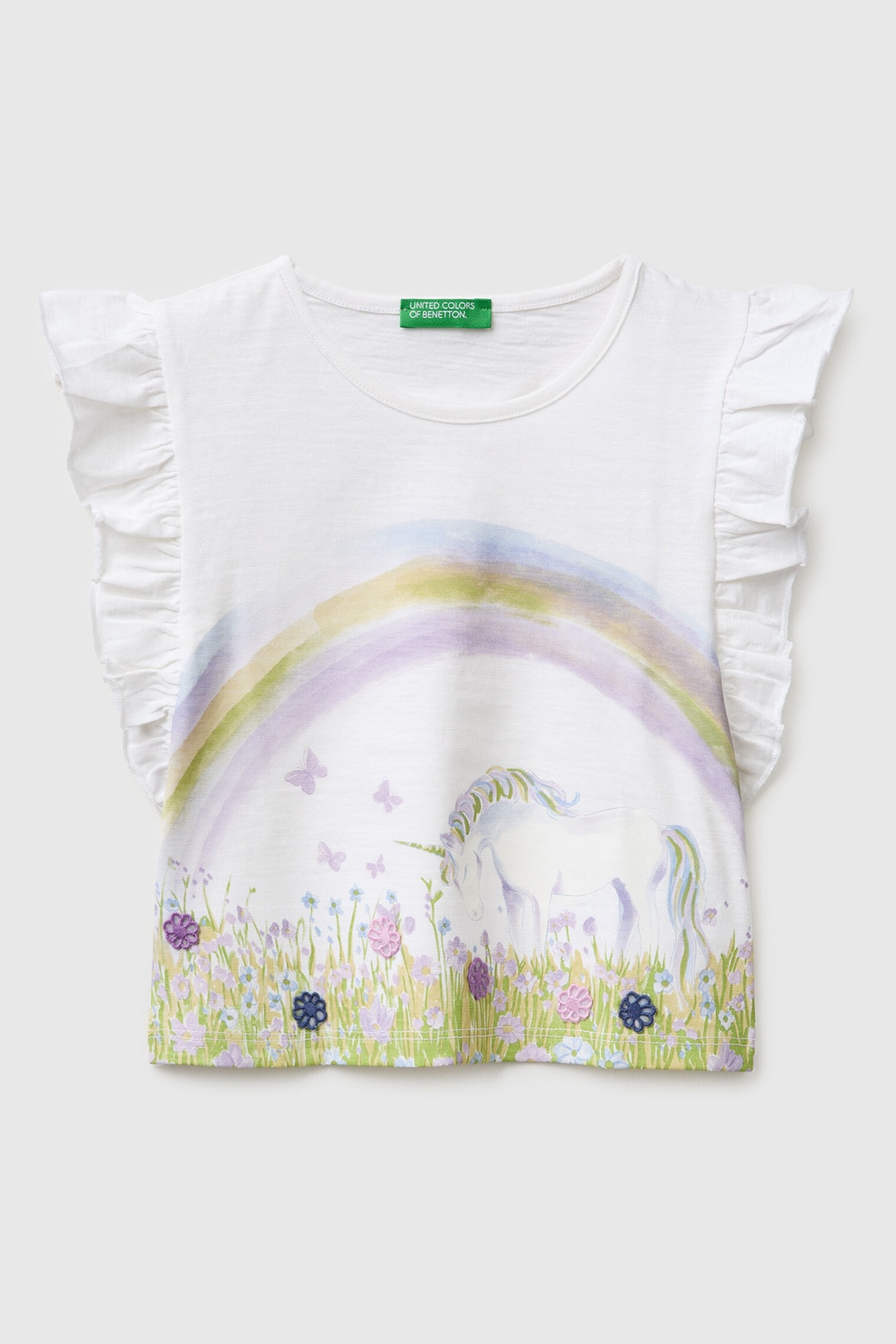 Свитер UNITED COLORS OF BENETTON белый