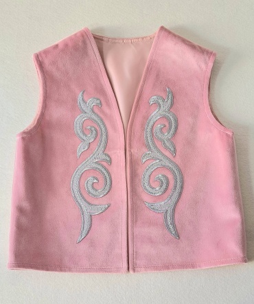 Жилет HandMade розовый