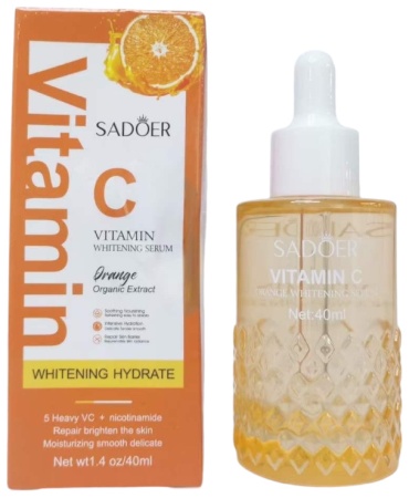 SADOER эссенция Orange Vitamin C Whitening Essence - Апельсиновая отбеливающая эссенция для лица 40 мл