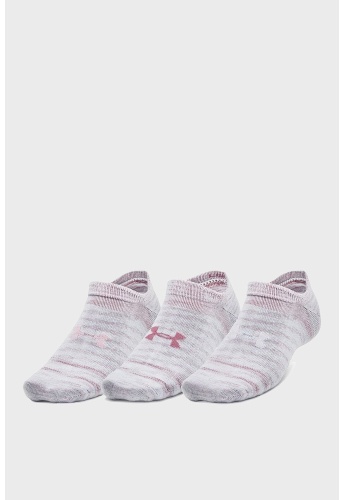 Носки Under Armour 3 пары розовый L