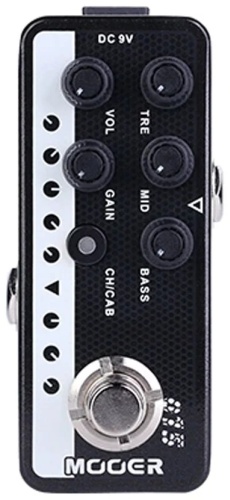 Педаль MOOER Brown Sound 3 M015 Based On Peavey 5150 черный