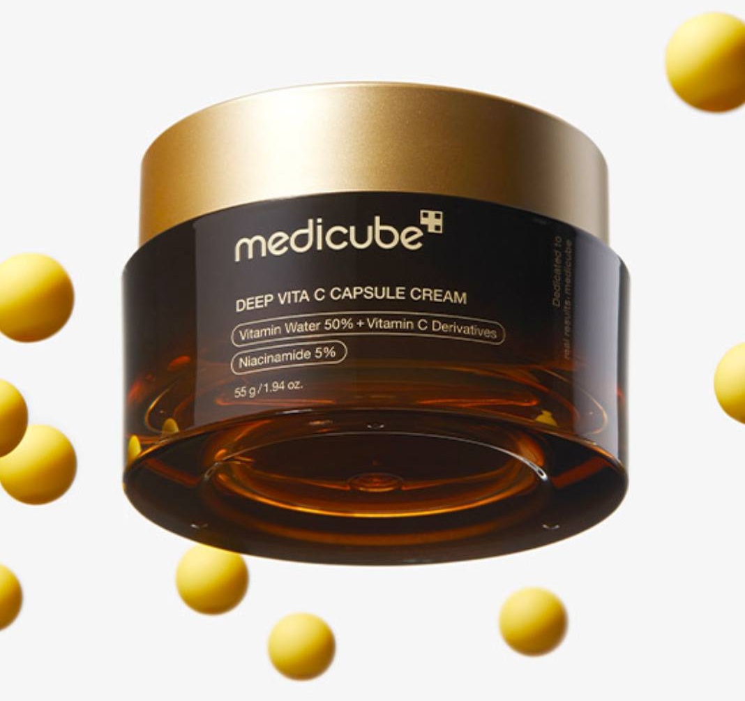 Medicube крем Medicube Deep Vita C Capsule Cream для лица, для зоны декольте 55 г