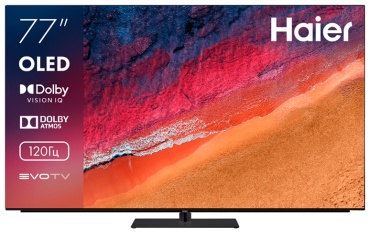 Haier 77 OLED S9 Pro 196 см черный