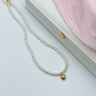 Бусы Xuping Jewelry длина 45 см титан пластик