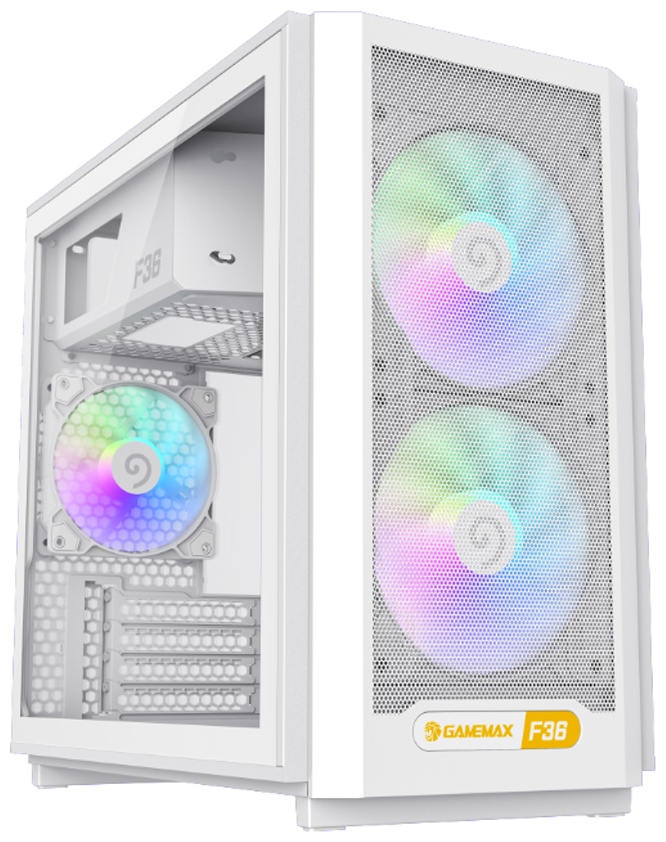 Корпус Game Max F36 WH 1116-4036R0010 белый