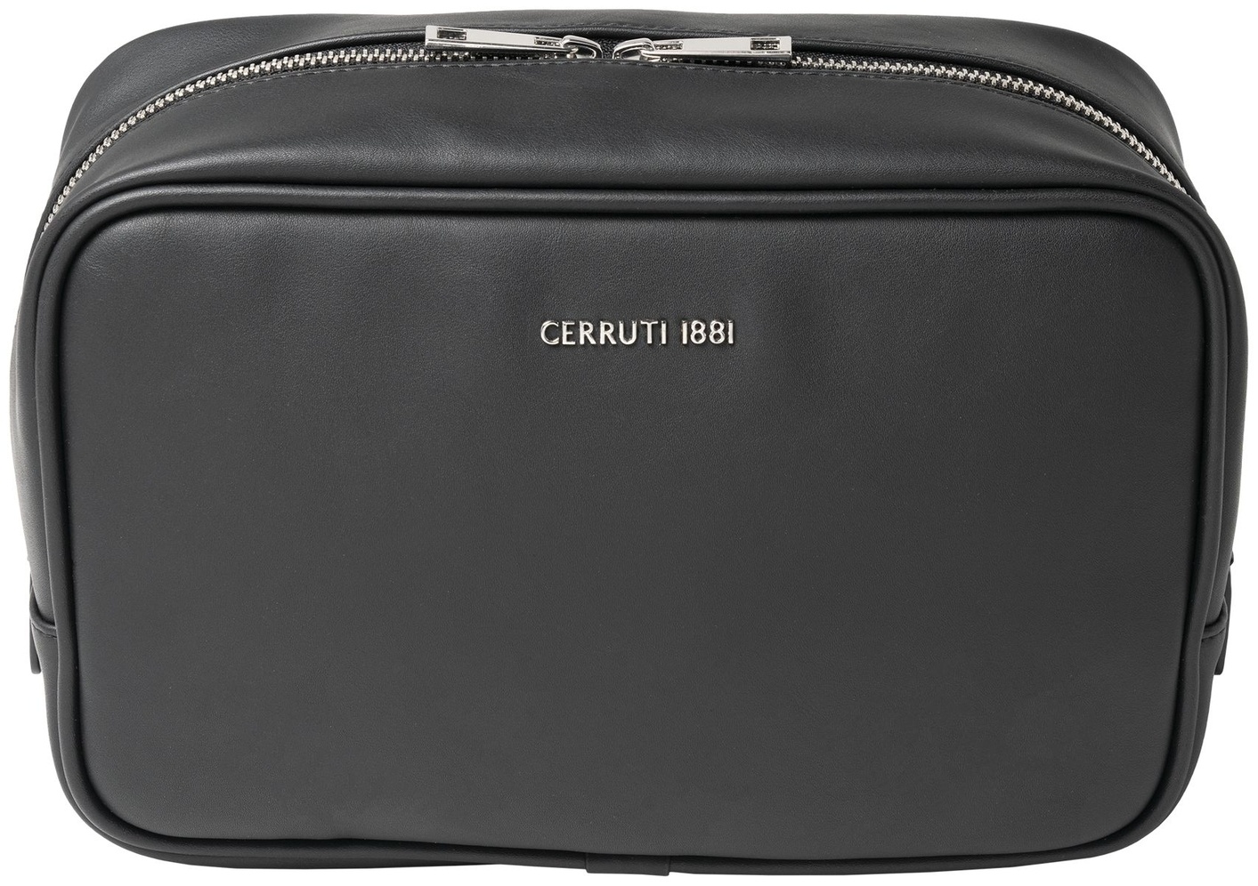 Cerruti 1881 косметичка хлопок, полиуретан черный 17X10 см