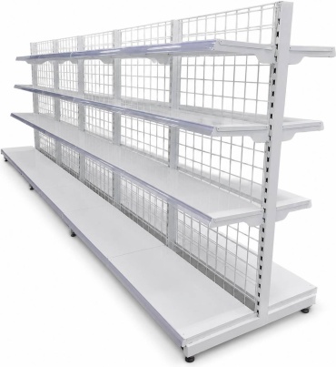 Стеллаж торговый RKS 100x90x160 см, полок 8 шт