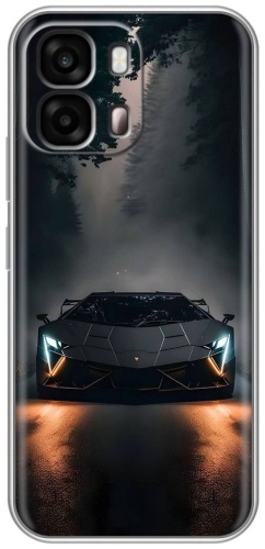 Чехол BAKR для OPPO A6s рисунок