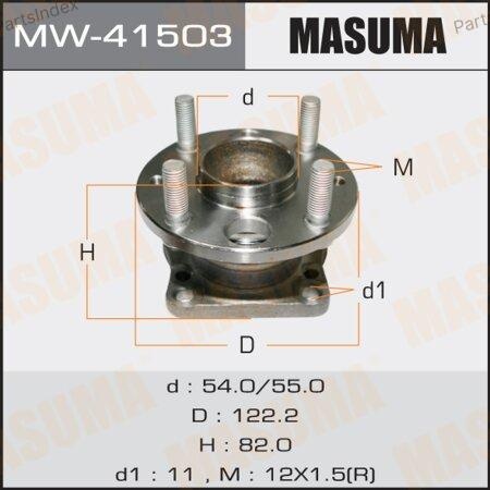 MASUMA Подшипник Ступицы Колеса Со Ступицей (комплект) MW41503