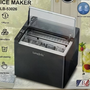 Напольный льдогенератор LumaBella LB-53026 черный