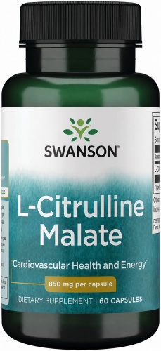 Аминокислота Swanson L-Citrulline Malate нейтральный