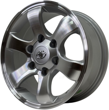 Yixing 6005WW 7x16/6x139.7 D106.2 ET30 4 диска серебристый, хром