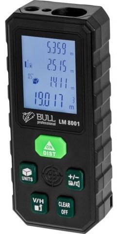 Лазерный дальномер Bull LM 8001 1323465, дальность до 80 м