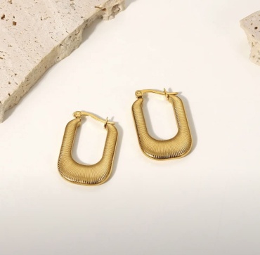 Серьги FASHION нержавеющая сталь, металл